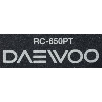 CONTROL REMOTO SMART PARA TV DAEWOO / NUMERO DE PARTE RC-650PT / 06-531W52-DW01X / FN-201608220-Y / T1608220029 / MODELOS 32D1561 / 43D1560 / 49D1660 / 55D1700 / U43A8500TN / 43D1280UD / L32V780BTS / 32D1280 / U55V880BTS / 55D1890A / U49V880BTS / 49D1890A